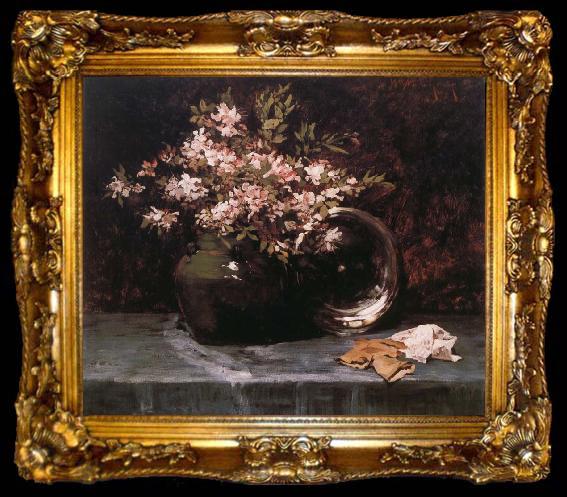framed  William Merritt Chase Rhododendron, ta009-2